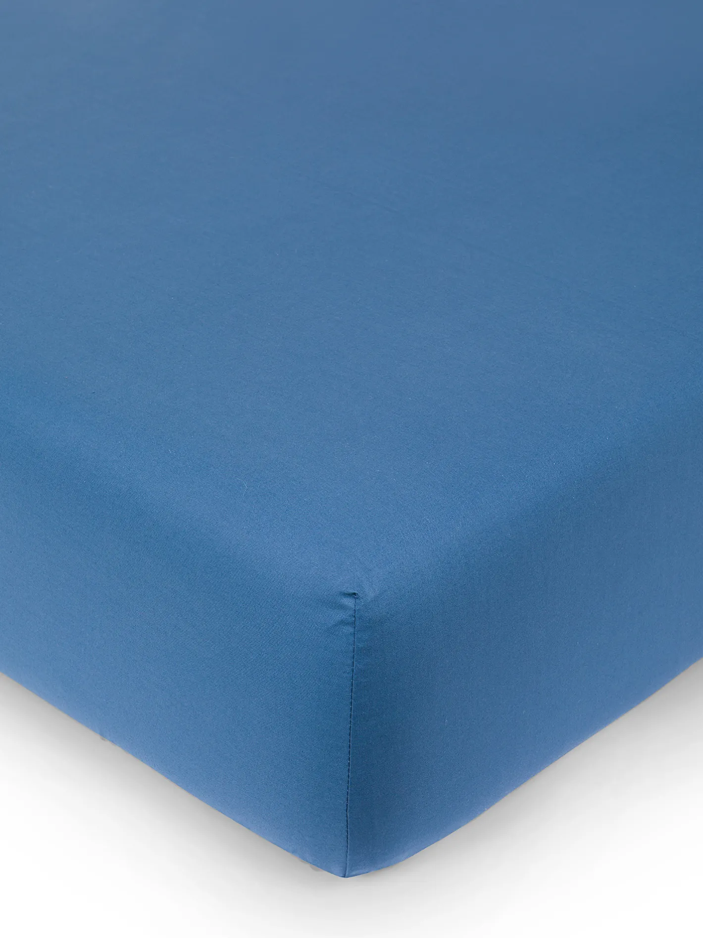 coincasa Biancheria Da Letto|Lenzuola Con Angoli|Lenzuolo con angoli in cotone percalle Zefiro Blu