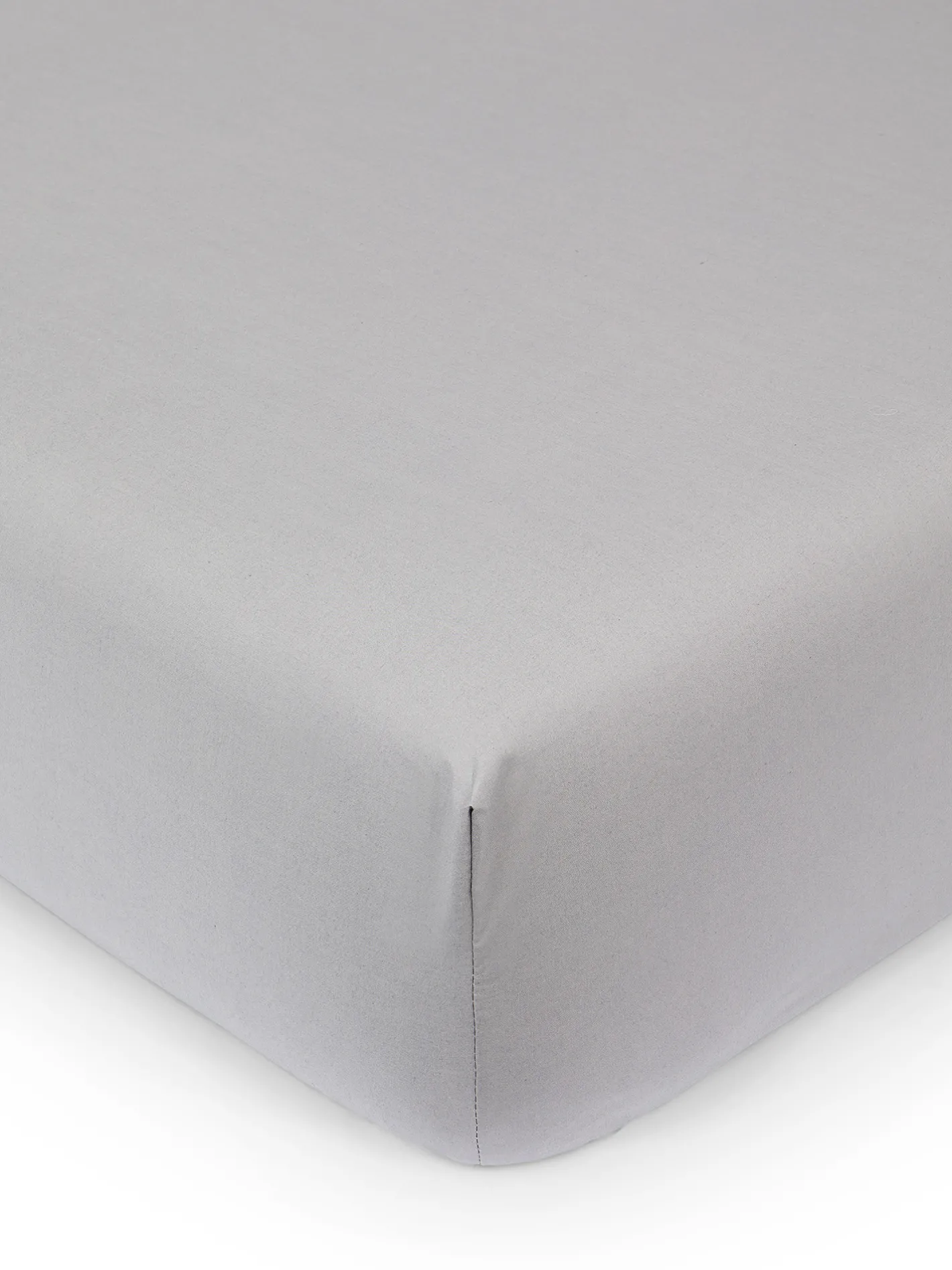 coincasa Biancheria Da Letto|Lenzuola Con Angoli|Lenzuolo con angoli in cotone percalle Zefiro Grigio