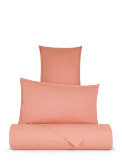 coincasa Biancheria Da Letto|Lenzuola|Lenzuolo liscio in cotone percalle Zefiro Rosa