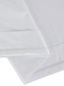 coincasa Biancheria Da Letto|Lenzuola|Lenzuolo liscio in pregiato cotone percalle Portofino Bianco