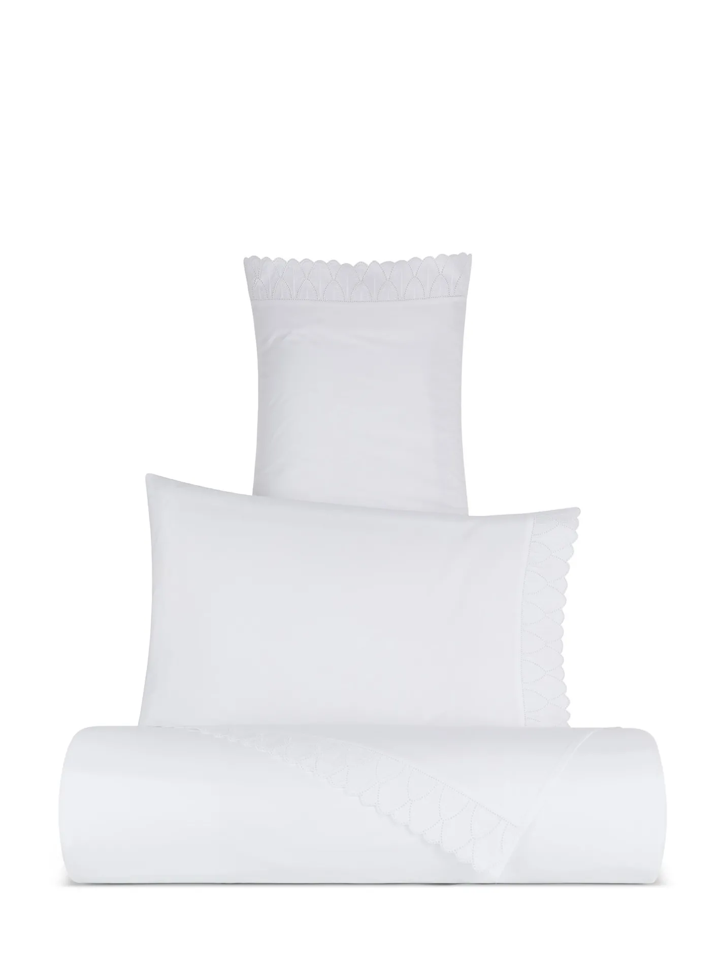 coincasa Biancheria Da Letto|Lenzuola|Lenzuolo liscio in pregiato cotone percalle Portofino Bianco