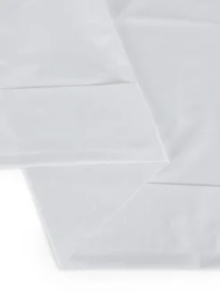 coincasa Biancheria Da Letto|Lenzuola|Lenzuolo liscio in pregiato cotone percalle Portofino Bianco