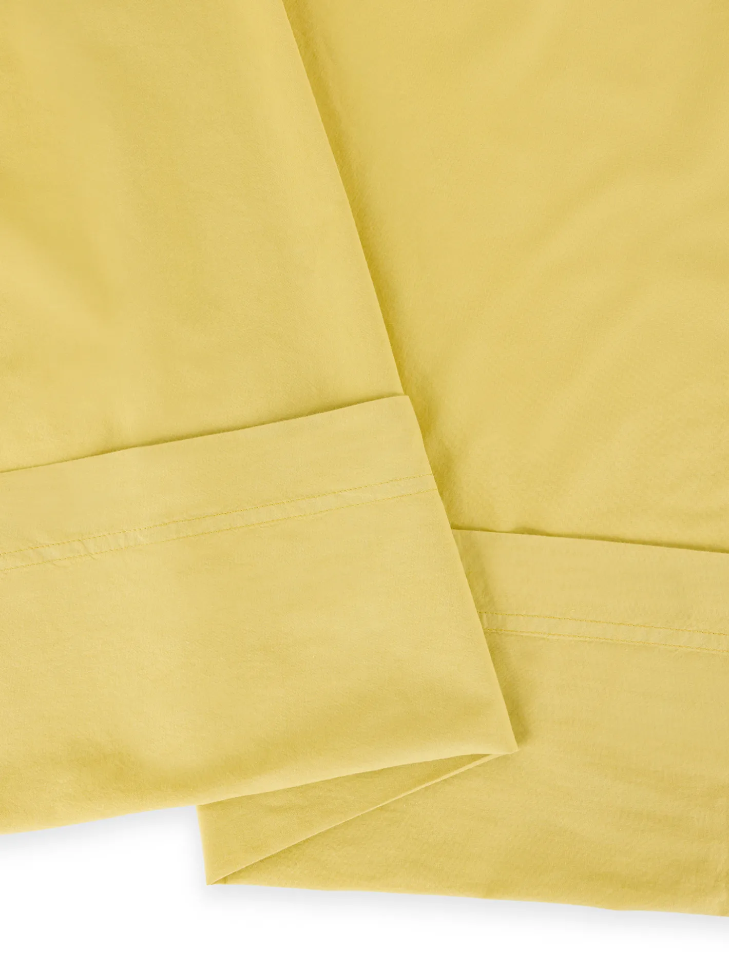 society limonta Biancheria Da Letto|Lenzuola|Lenzuolo liscio percalle di cotone stampato Special Capsule SOCIETY Made in Italy per Coincasa Giallo limone