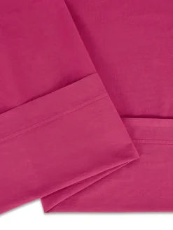 society limonta Biancheria Da Letto|Lenzuola|Lenzuolo liscio percalle di cotone stampato Special Capsule SOCIETY Made in Italy per Coincasa Rosso