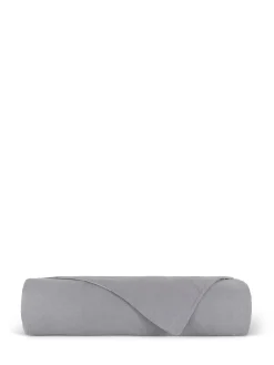 coincasa Biancheria Da Letto|Lenzuola|Lenzuolo liscio puro lino tinta unita Zefiro Grigio scuro