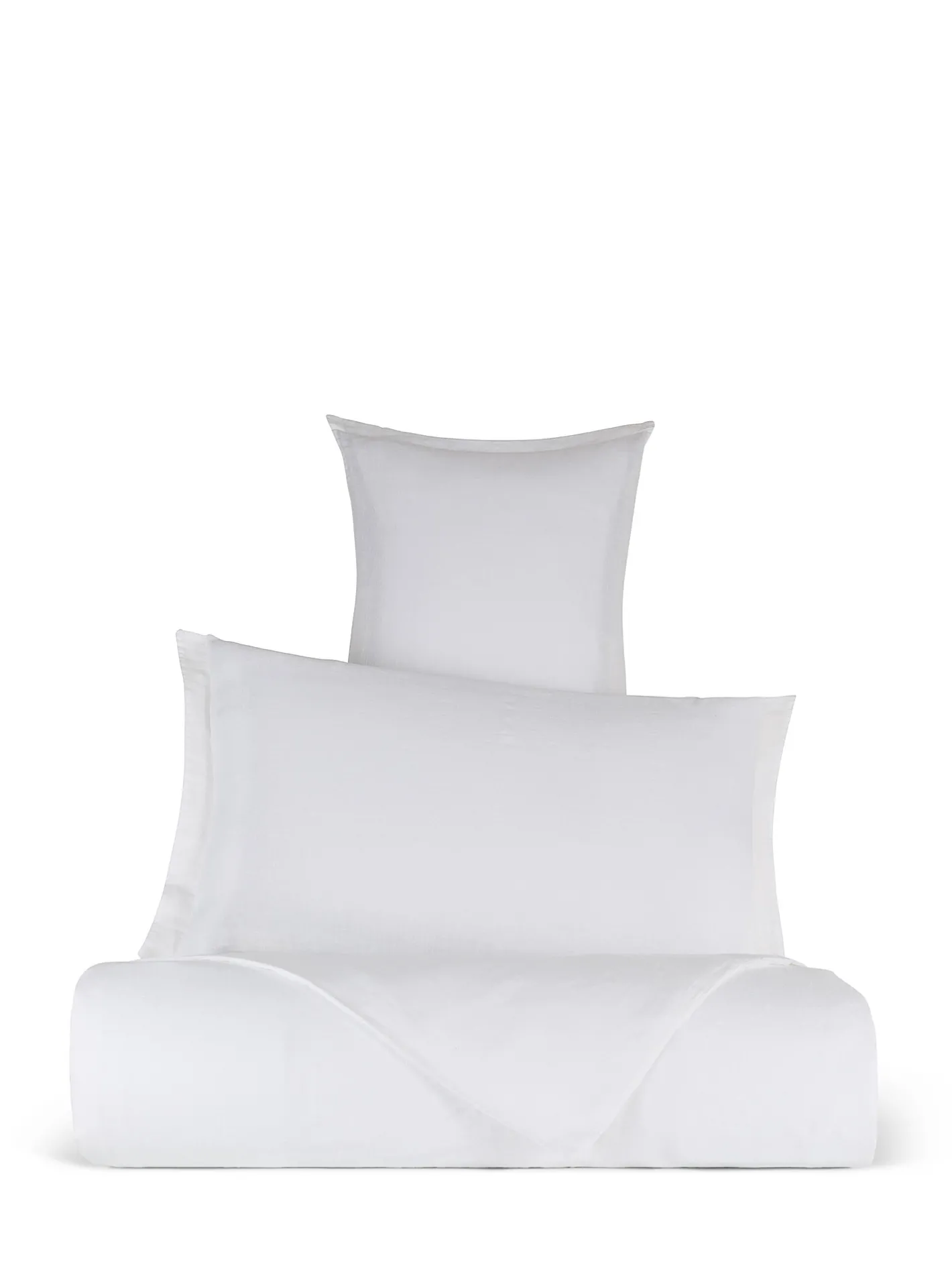 coincasa Biancheria Da Letto|Lenzuola|Lenzuolo liscio puro lino tinta unita Zefiro Bianco