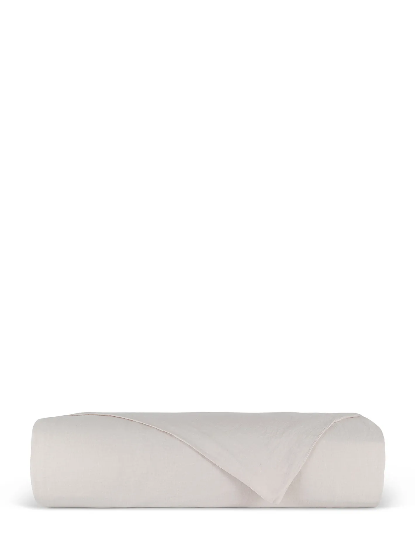 coincasa Biancheria Da Letto|Lenzuola|Lenzuolo liscio puro lino tinta unita Zefiro Beige chiaro