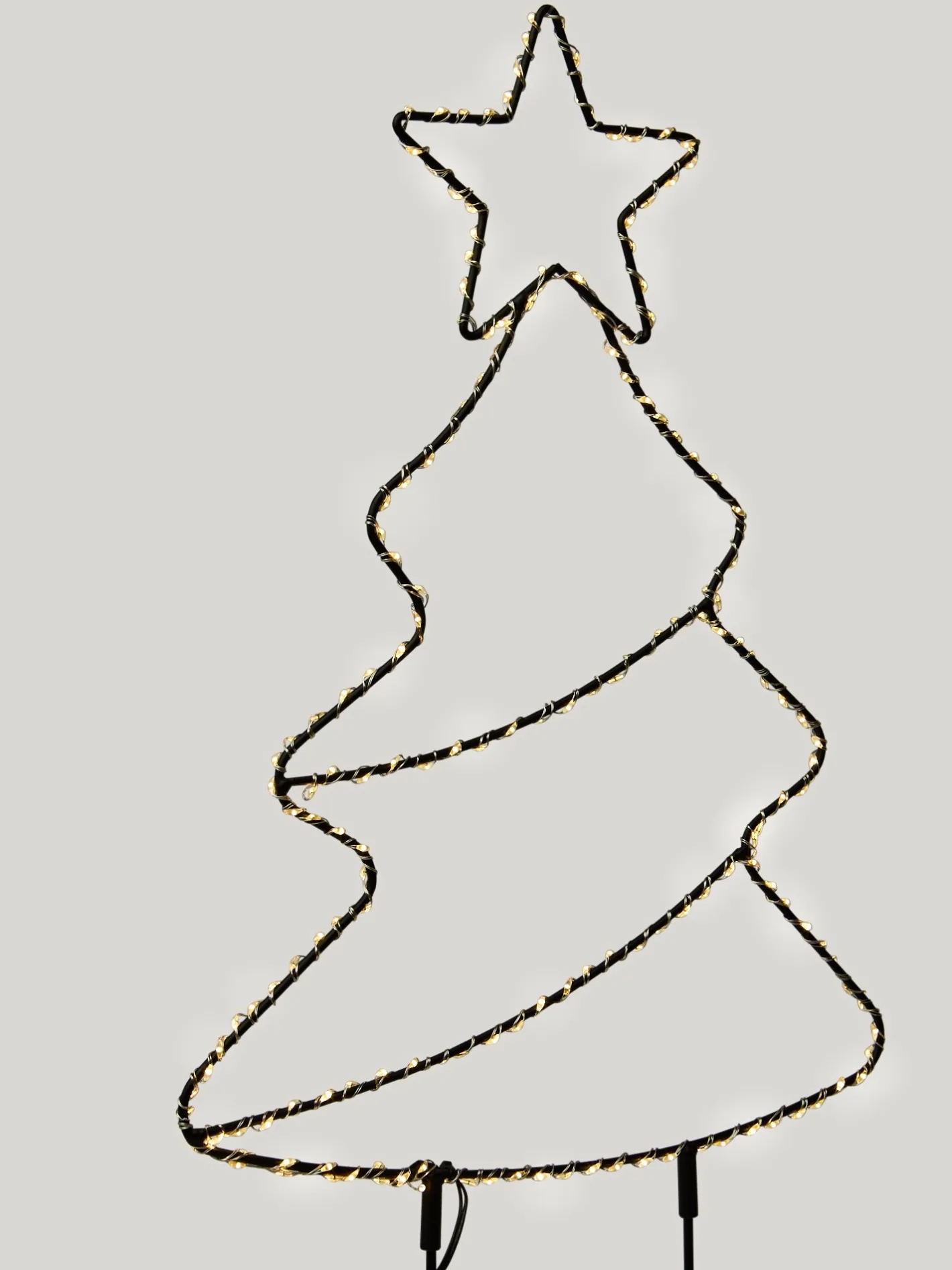 coincasa Luci Natalizie|Luce da esterno a forma di albero Multicolor