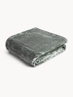 coincasa Coperte E Plaid|Biancheria Da Letto|Maxi plaid flannel fleece Grigio