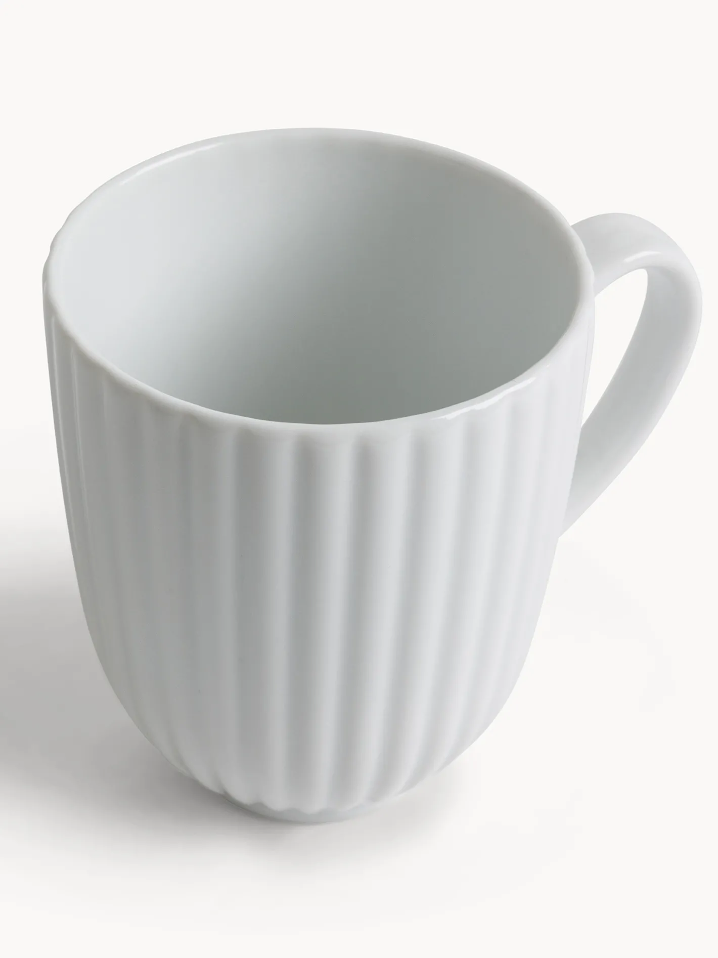coincasa Tazze, Mug E Tazzine|Mug in porcellana Country chic Bianco