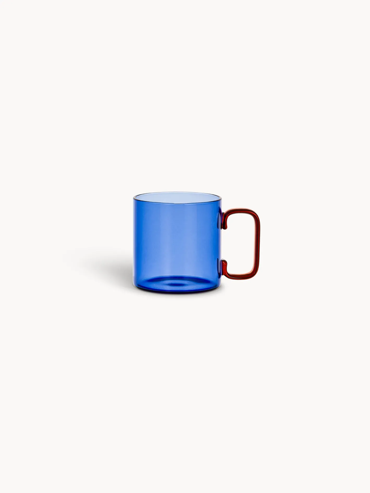 coincasa Tazze, Mug E Tazzine|Mug in vetro bicolore Blu