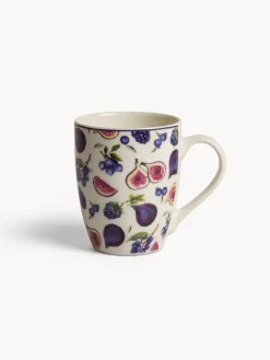 coincasa Tazze, Mug E Tazzine|Mug new bone china motivo fichi Multicolor