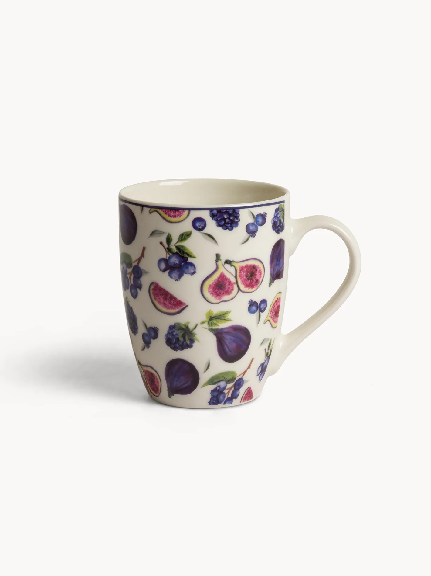coincasa Tazze, Mug E Tazzine|Mug new bone china motivo fichi Multicolor
