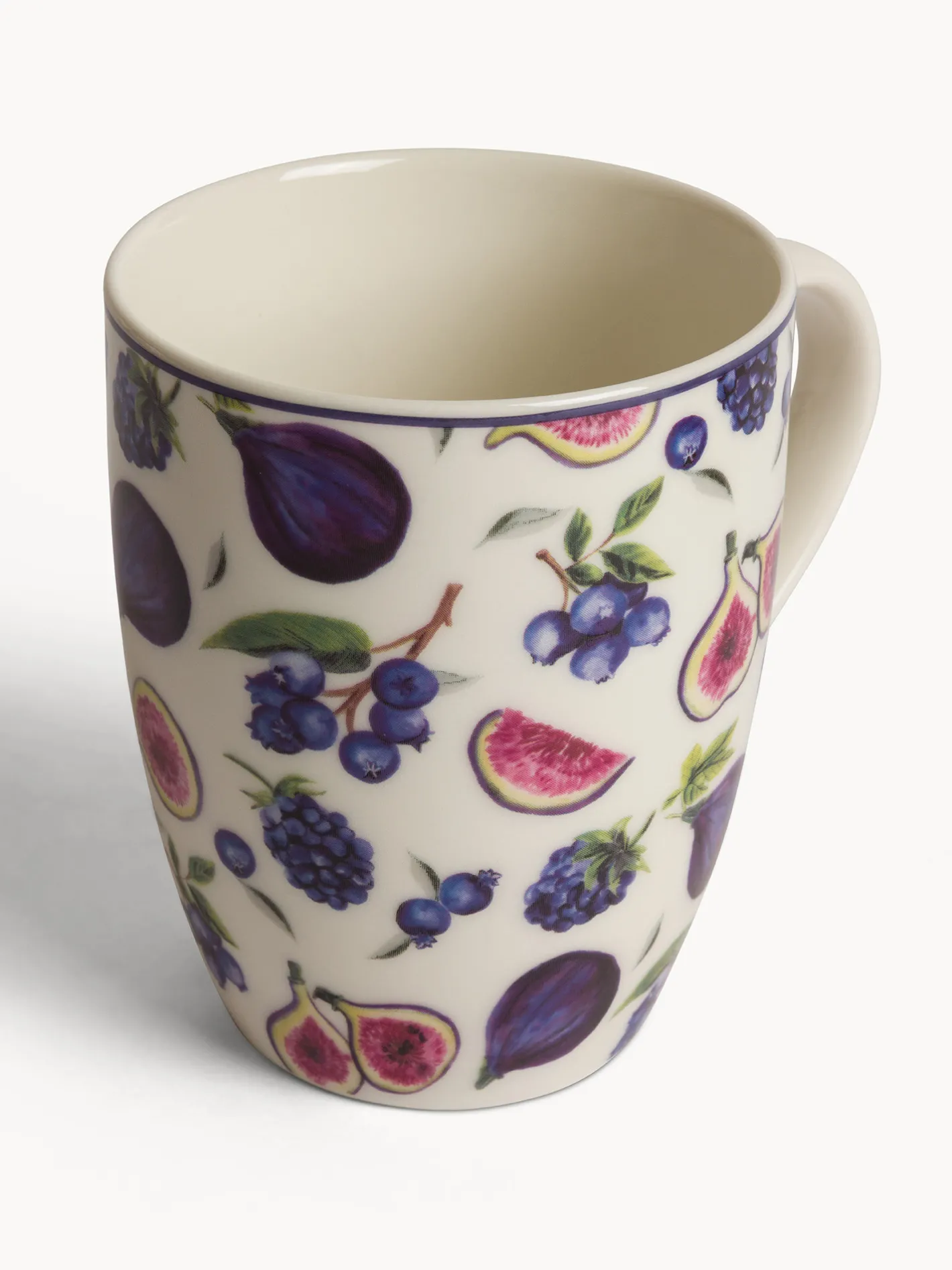 coincasa Tazze, Mug E Tazzine|Mug new bone china motivo fichi Multicolor