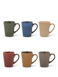 coincasa Tazze, Mug E Tazzine|Mug stoneware Tierra Multicolor