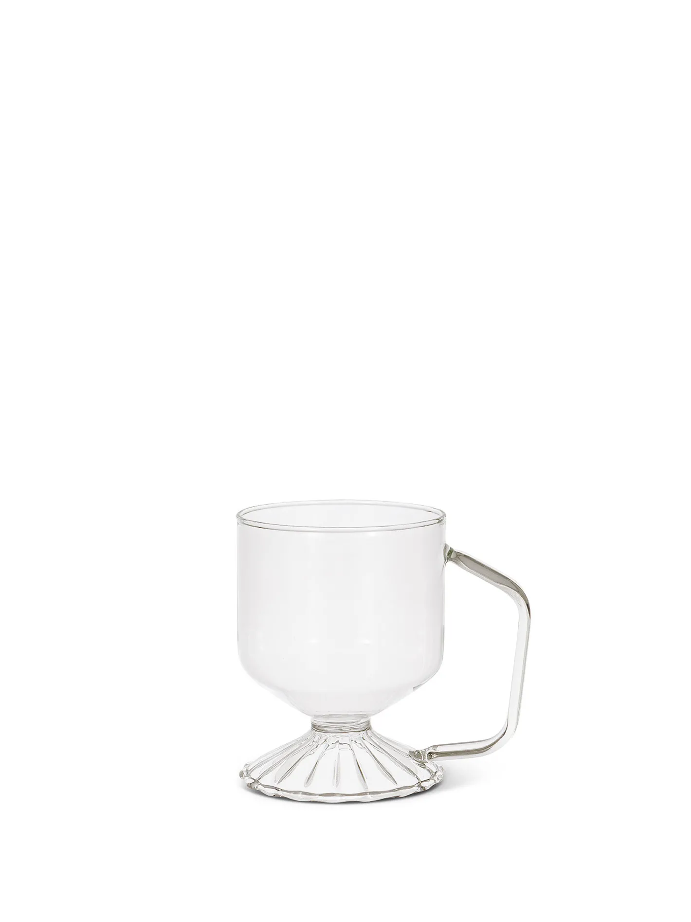 coincasa Tazze, Mug E Tazzine|Mug vetro borosilicato base optical Trasparente