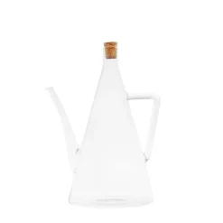 coincasa Accessori E Utensili Cucina|Oliera in vetro con tappo in sughero Trasparente
