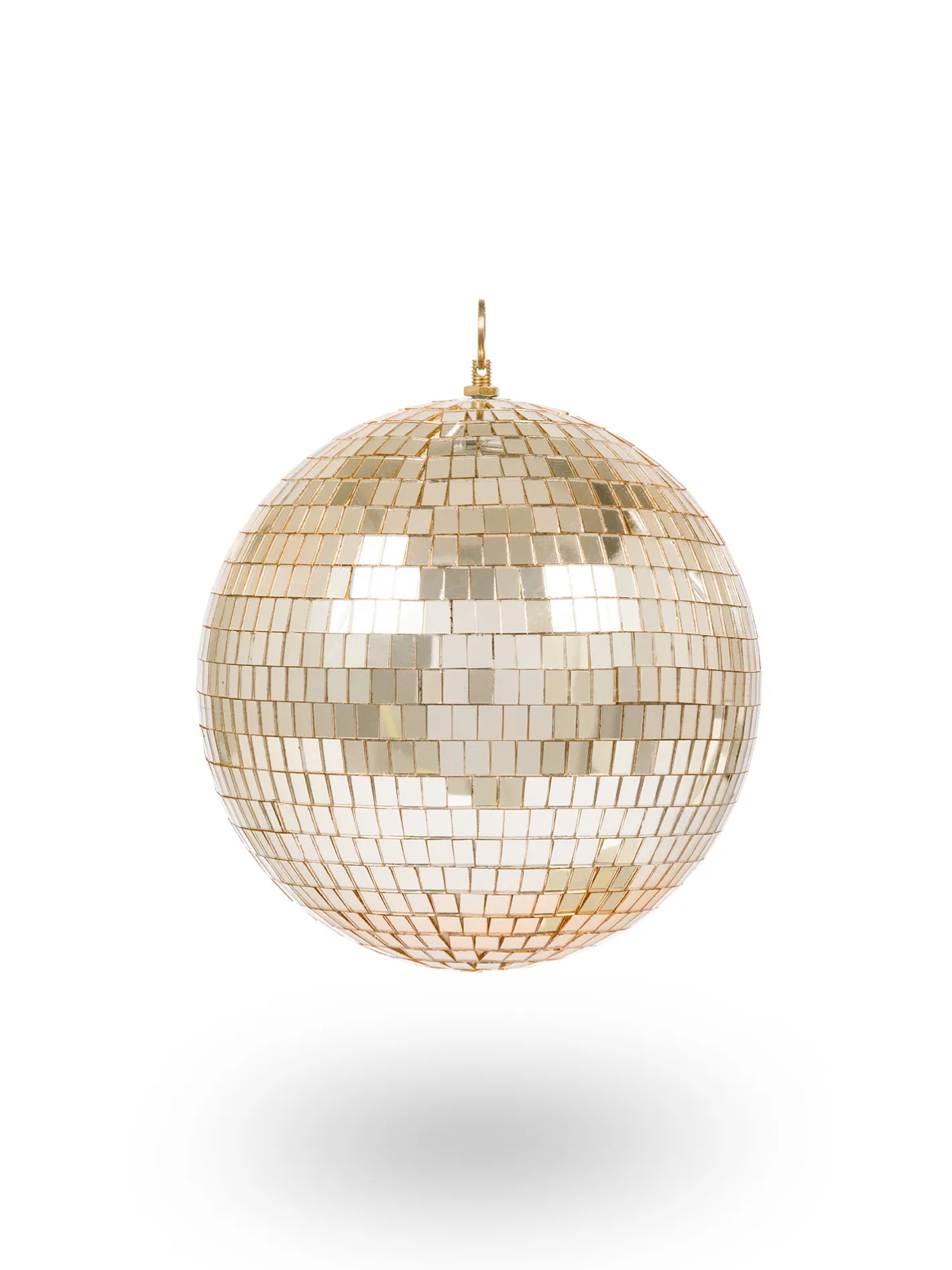 coincasa Palline|Pallina con dettaglio specchio in plastica Oro
