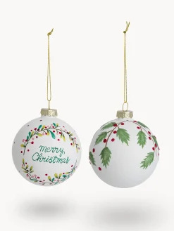 coincasa Palline|Pallina in vetro Bianco