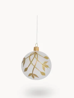 coincasa Palline|Pallina in vetro soffiato a bocca da artigiani europei Oro