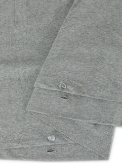 coincasa Biancheria Da Letto|Copripiumini|Parure copripiumino jersey di cotone tinta unita Grigio
