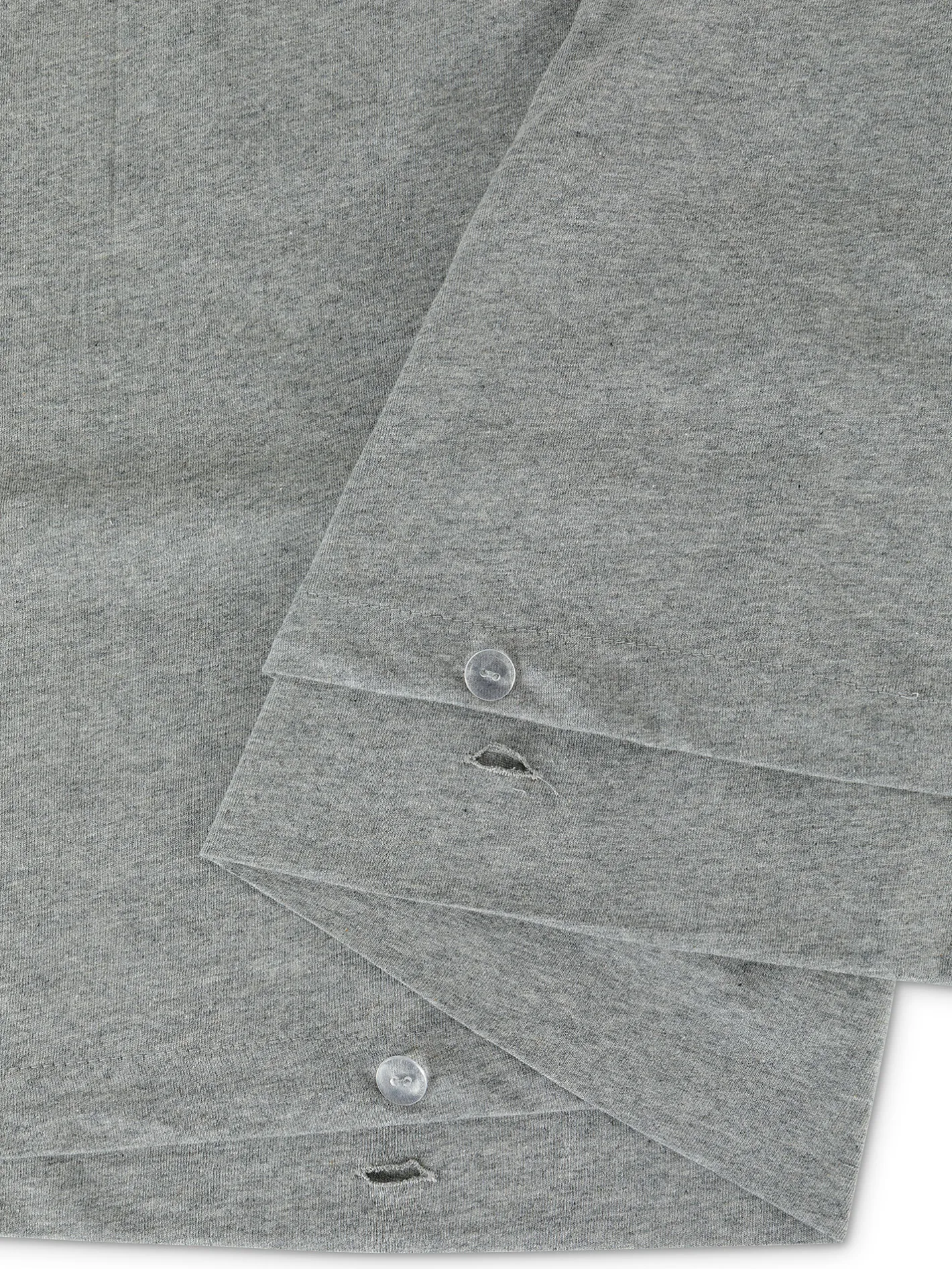 coincasa Biancheria Da Letto|Copripiumini|Parure copripiumino jersey di cotone tinta unita Grigio