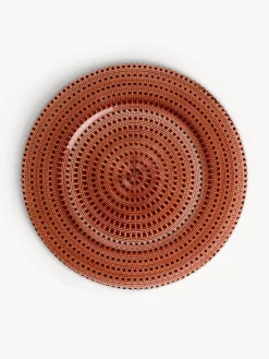 coincasa Piatti|Piatto da porta in vetro Arancione chiaro