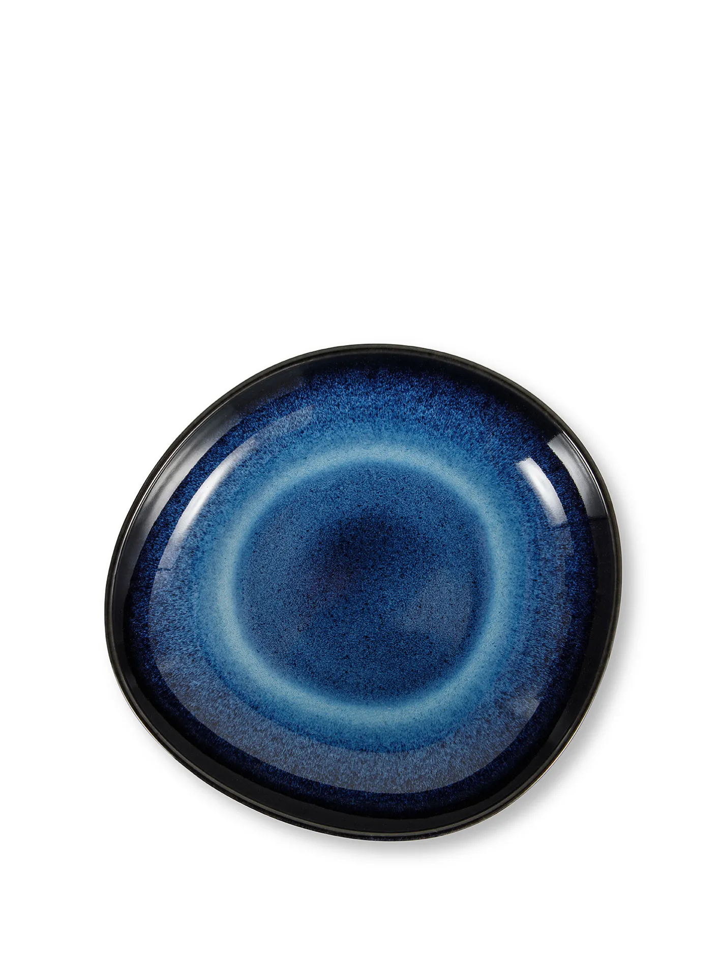 coincasa Piatti|Piatto fondo ceramica Karma Blu