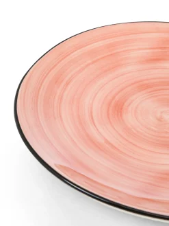 coincasa Piatti|Piatto frutta in stoneware Tokyo Rosa