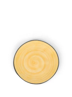 coincasa Piatti|Piatto frutta in stoneware Tokyo Giallo