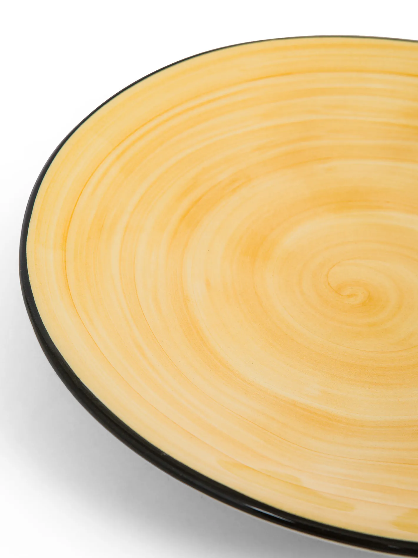 coincasa Piatti|Piatto frutta in stoneware Tokyo Giallo