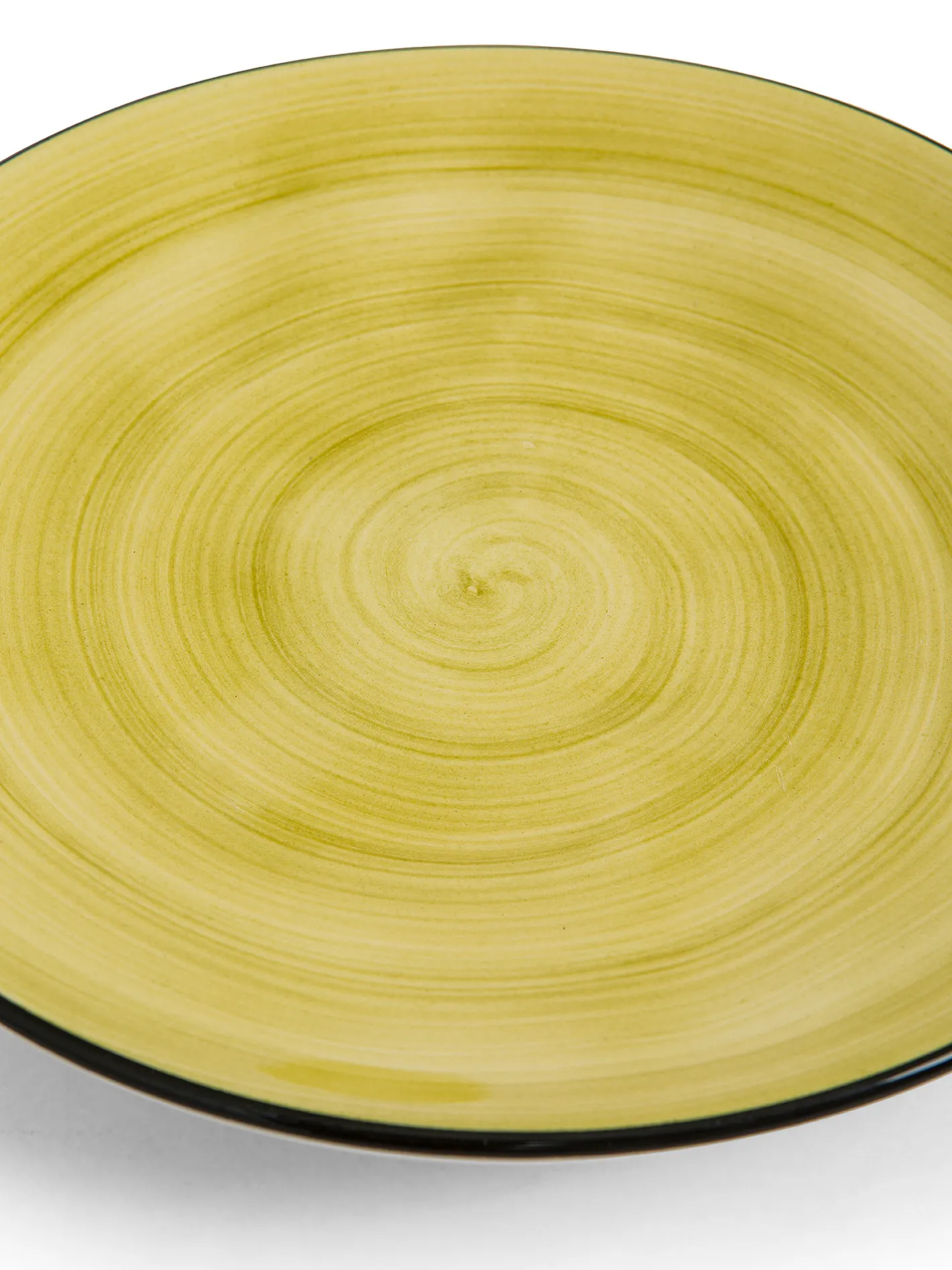 coincasa Piatti|Piatto frutta in stoneware Tokyo Verde chiaro