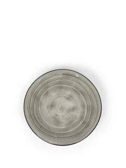 coincasa Piatti|Piatto frutta in stoneware Tokyo Grigio