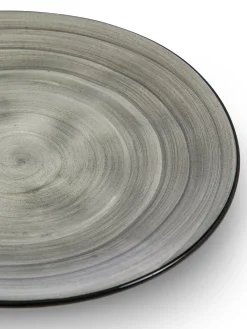 coincasa Piatti|Piatto frutta in stoneware Tokyo Grigio