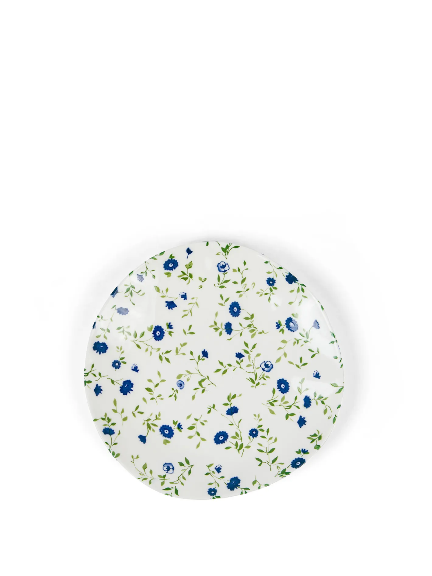 coincasa Piatti|Piatto frutta porcellana motivo fiorellino Bianco