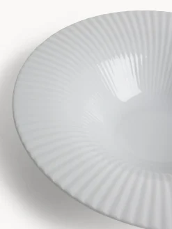 coincasa Piatti|Piatto pasta in porcellana Country chic Bianco