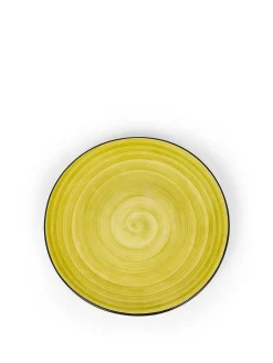 coincasa Piatti|Piatto piano in stoneware Tokyo Verde chiaro