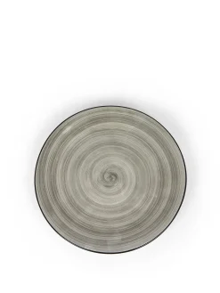 coincasa Piatti|Piatto piano in stoneware Tokyo Grigio