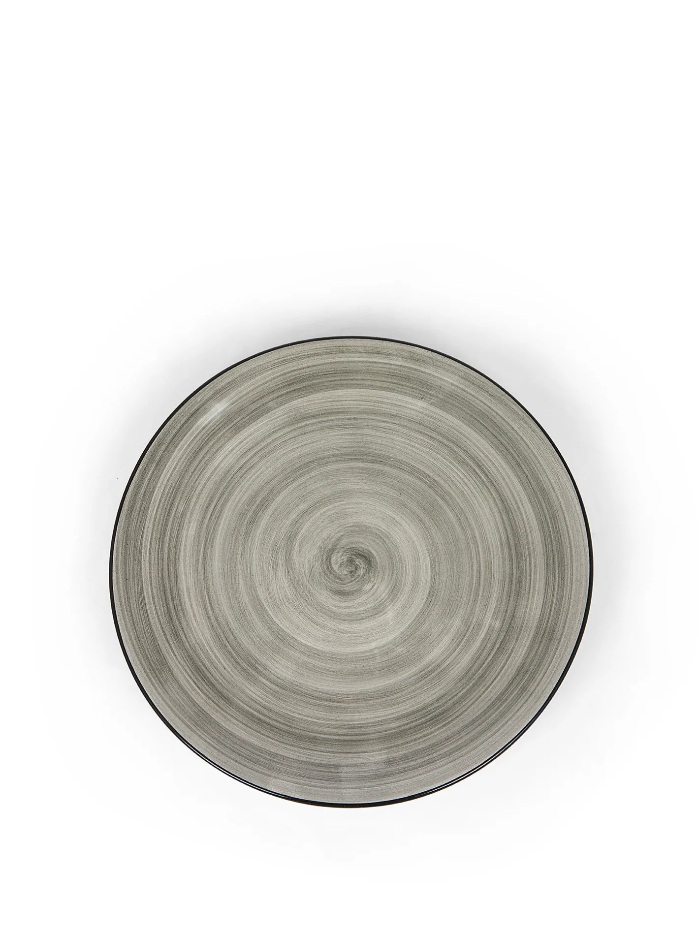 coincasa Piatti|Piatto piano in stoneware Tokyo Grigio