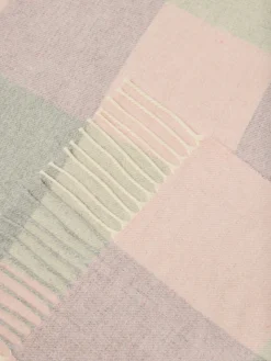 coincasa Biancheria Da Letto|Coperte E Plaid|Plaid a quadri made in Italy Rosa