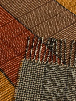 coincasa Biancheria Da Letto|Coperte E Plaid|Plaid double face made in Italy Arancione ambra