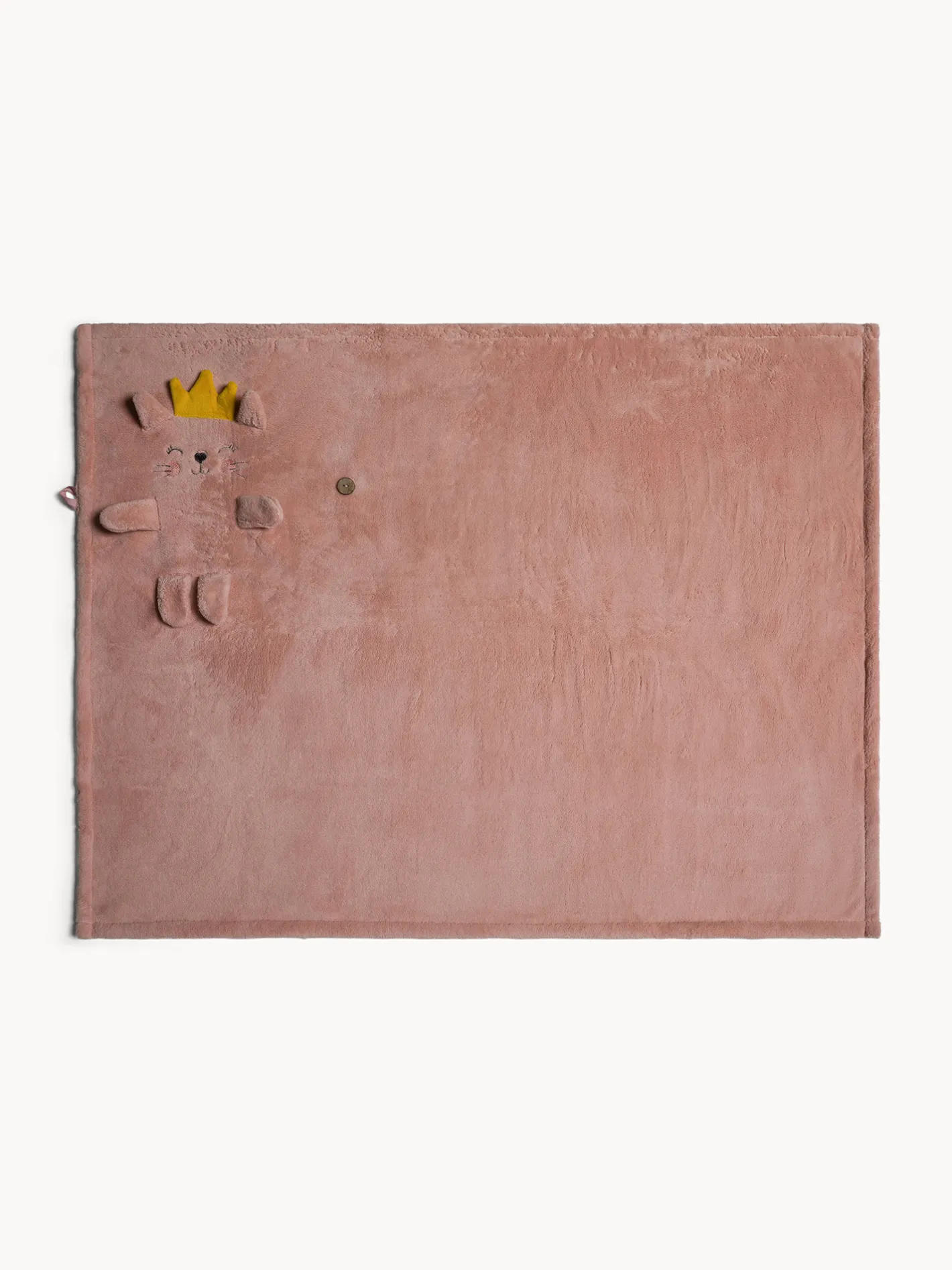 coincasa Coperte E Plaid|Plaid in tessuto a forma di gattino Rosa