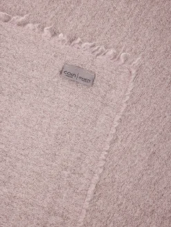 society limonta Biancheria Da Letto|Coperte E Plaid|Plaid morbidissimo in lana e alpaca Special Capsule SOCIETY Made in Italy per Coincasa Rosa