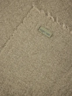 society limonta Biancheria Da Letto|Coperte E Plaid|Plaid morbidissimo in lana e alpaca Special Capsule SOCIETY Made in Italy per Coincasa Beige scuro