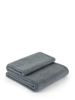 coincasa Biancheria Da Letto|Coperte E Plaid|Plaid morbido pile tinta unita Grigio