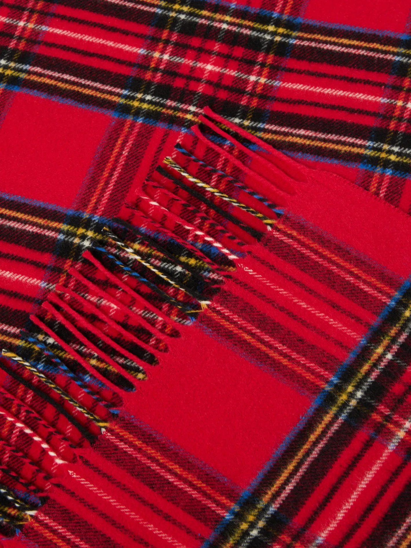 coincasa Coperte E Plaid|Camera Da Letto|Plaid motivo check Made in Italy Rosso