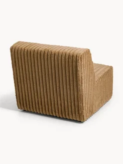 coincasa Divani Poltrone E Pouf|Poltrona effetto pelo Stripes Giallo scuro