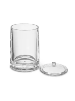 coincasa Accessori Bagno|Biancheria Bagno|Porta cotone in plexiglass Trasparente