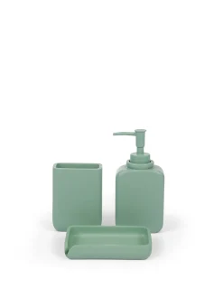 coincasa Accessori Bagno|Biancheria Bagno|Porta sapone poliresina tinta unita Verde
