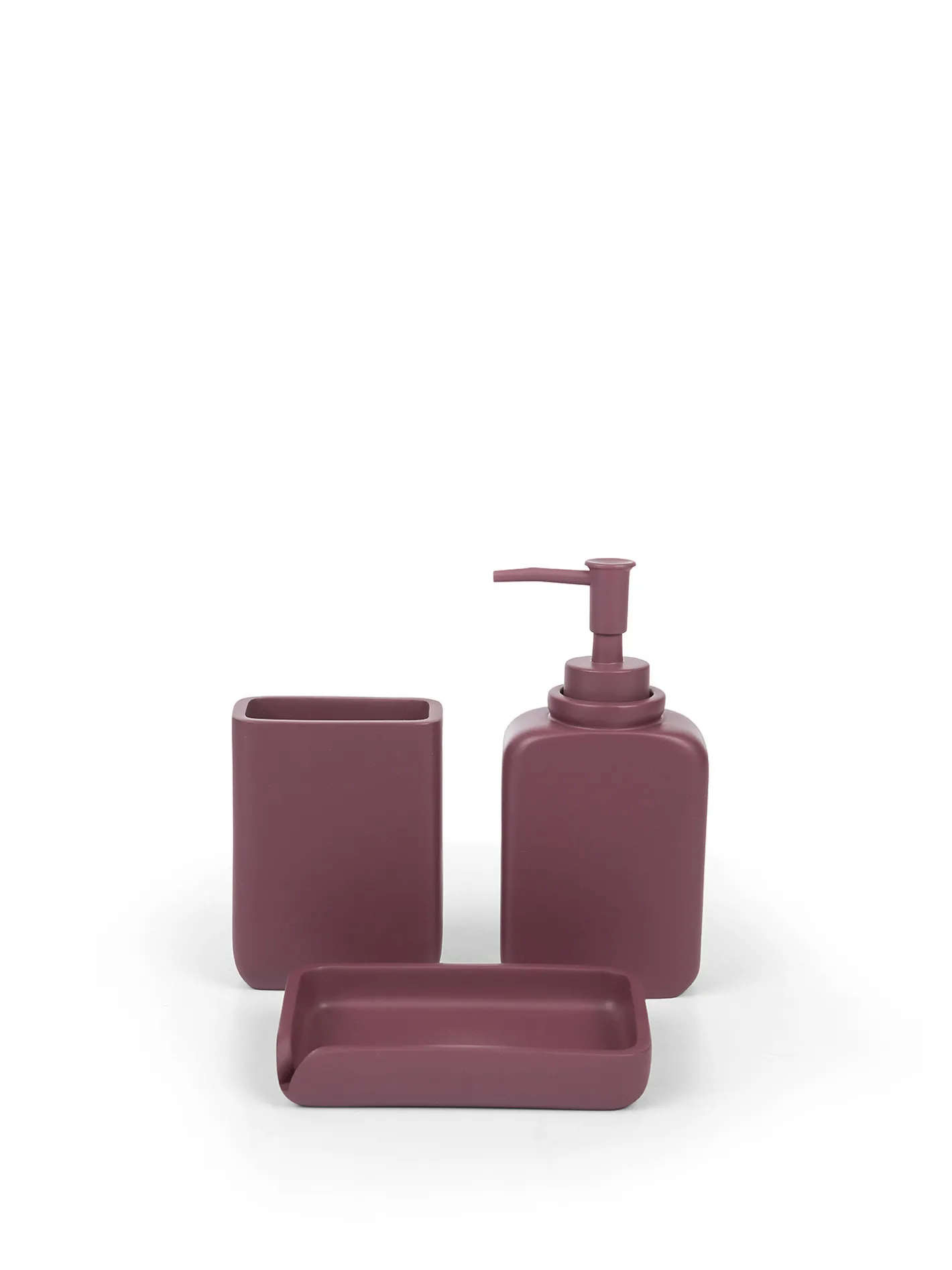 coincasa Accessori Bagno|Biancheria Bagno|Porta sapone poliresina tinta unita Viola